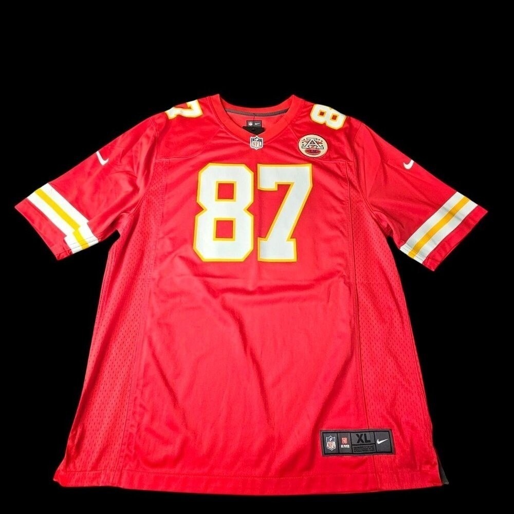Chiefs‎ Jersey Travis Kelce 87 NFL Nike Men's XL NWT